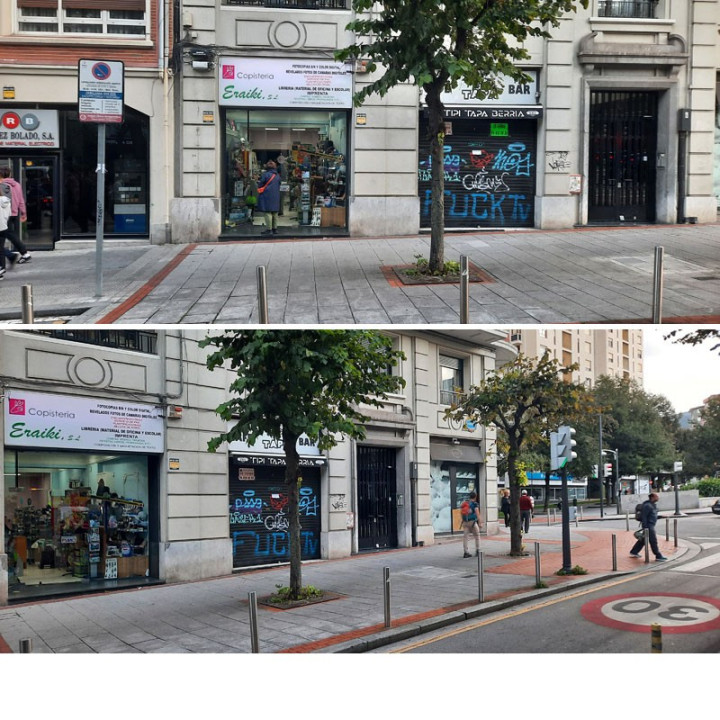 Local comercial en venta Bilbao Sabino Arana